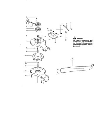 Impeller/tube/fuel tank