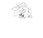 Toro 74327 (260020000-260999999) hydro & drive belt assembly diagram