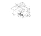 Toro 74327 (260000001-260019999) hydro & belt drive assembly diagram