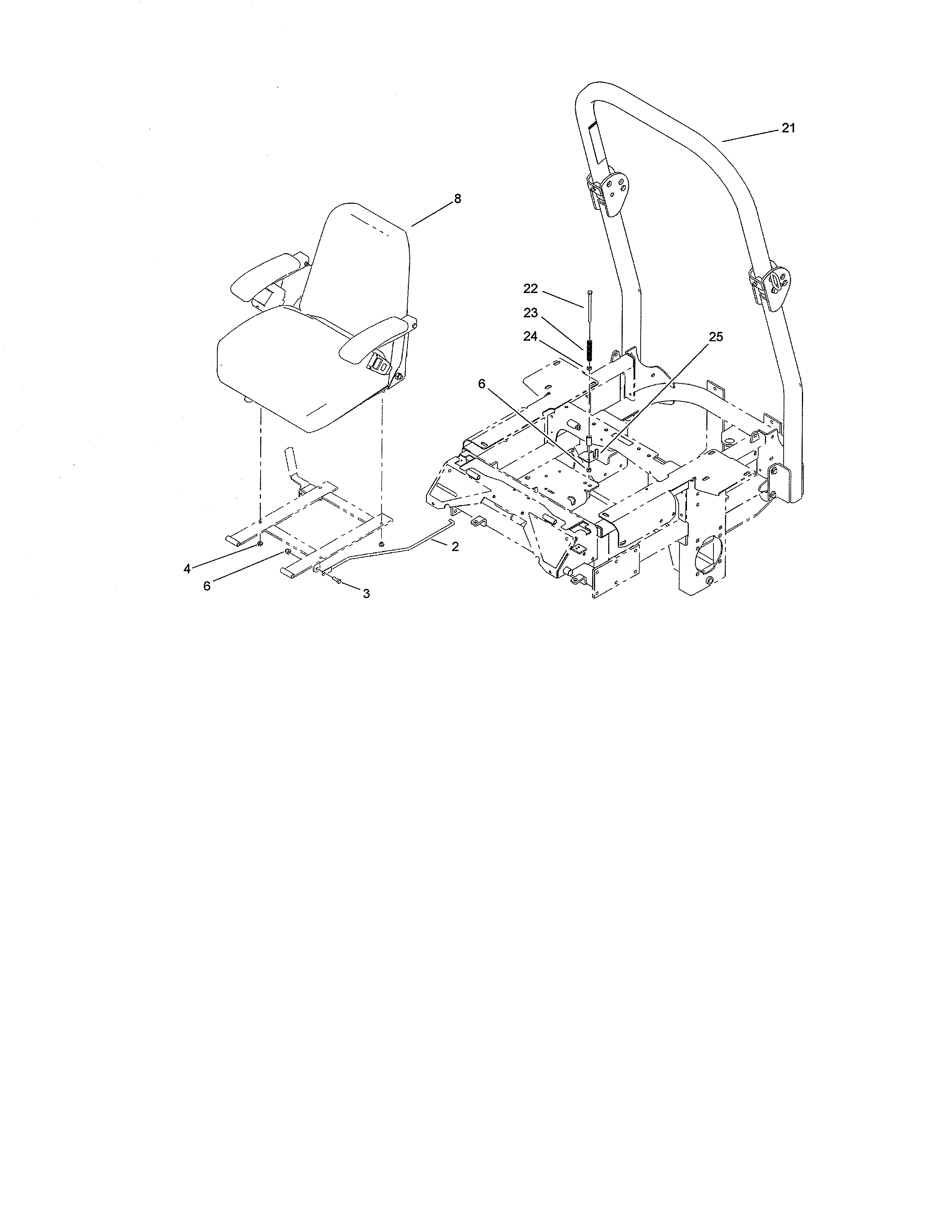 Seat & roll-over protection system
