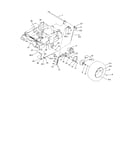 Parking brake & wheel assembly