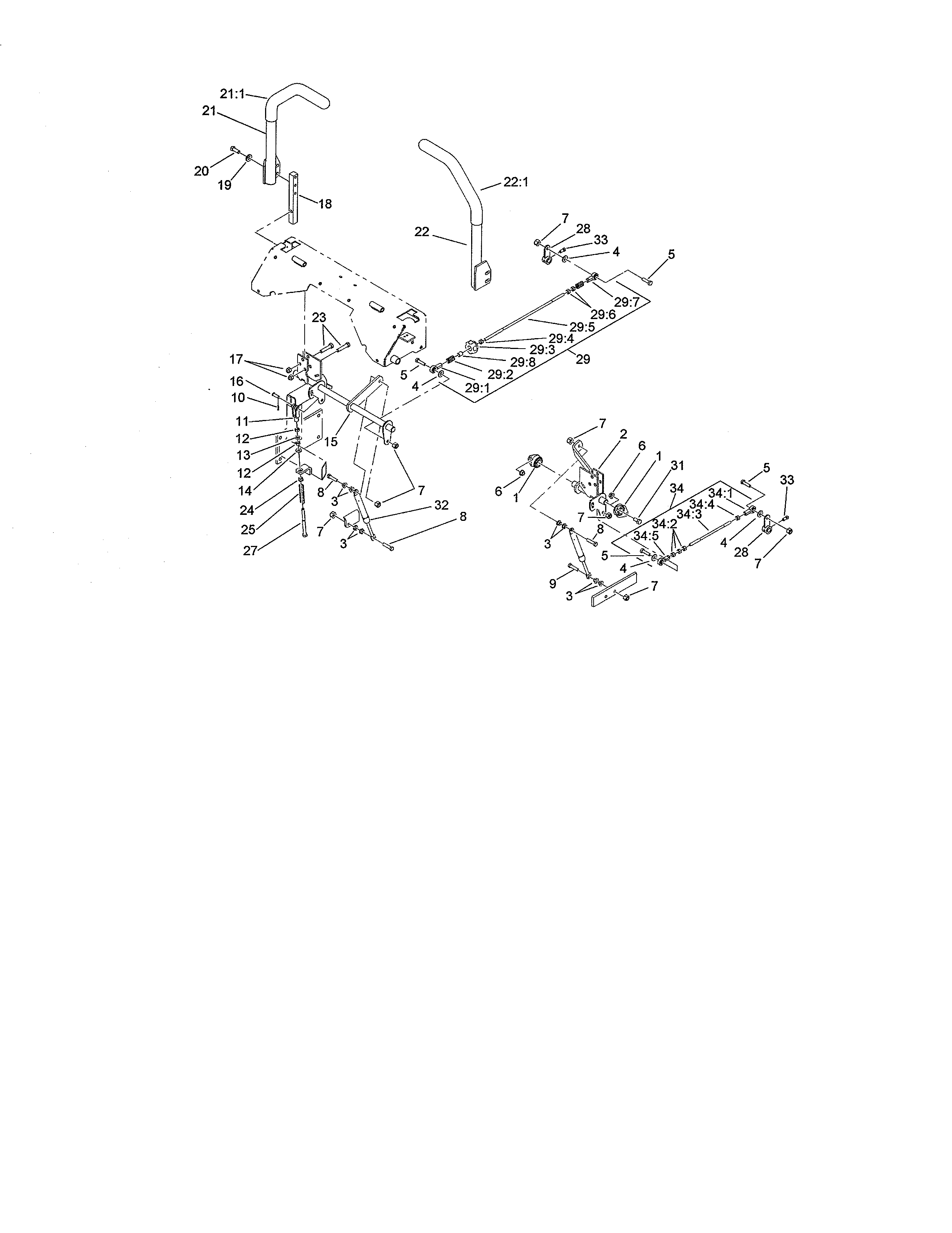 Hydro control assembly