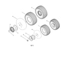 Front & rear wheel assembly