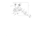 Kohler SV720-0017 oil pan & lubrication assembly diagram