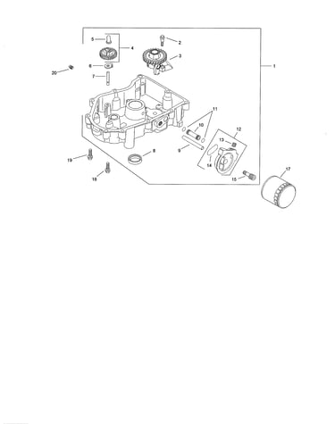 Oil pan & lubrication assembly