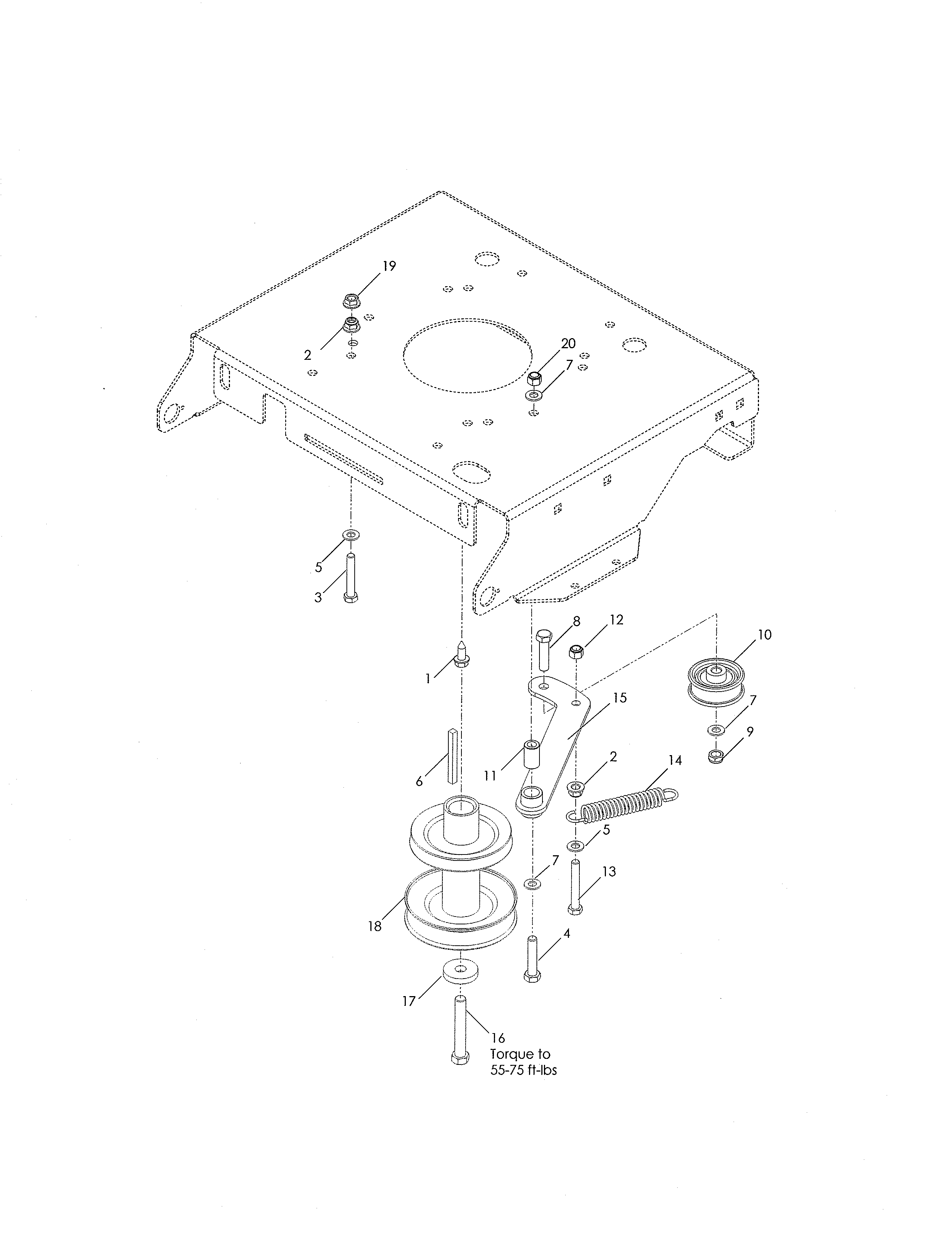 Engine plate