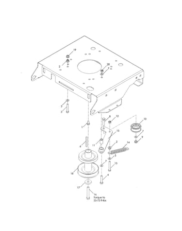 Engine plate