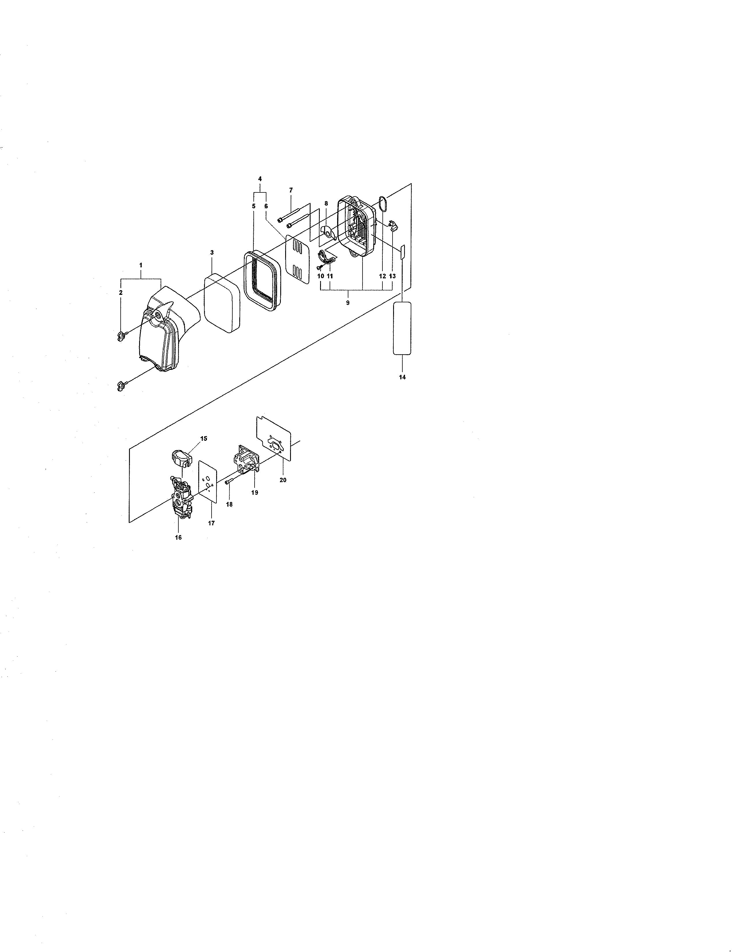 Carburetor & air filter