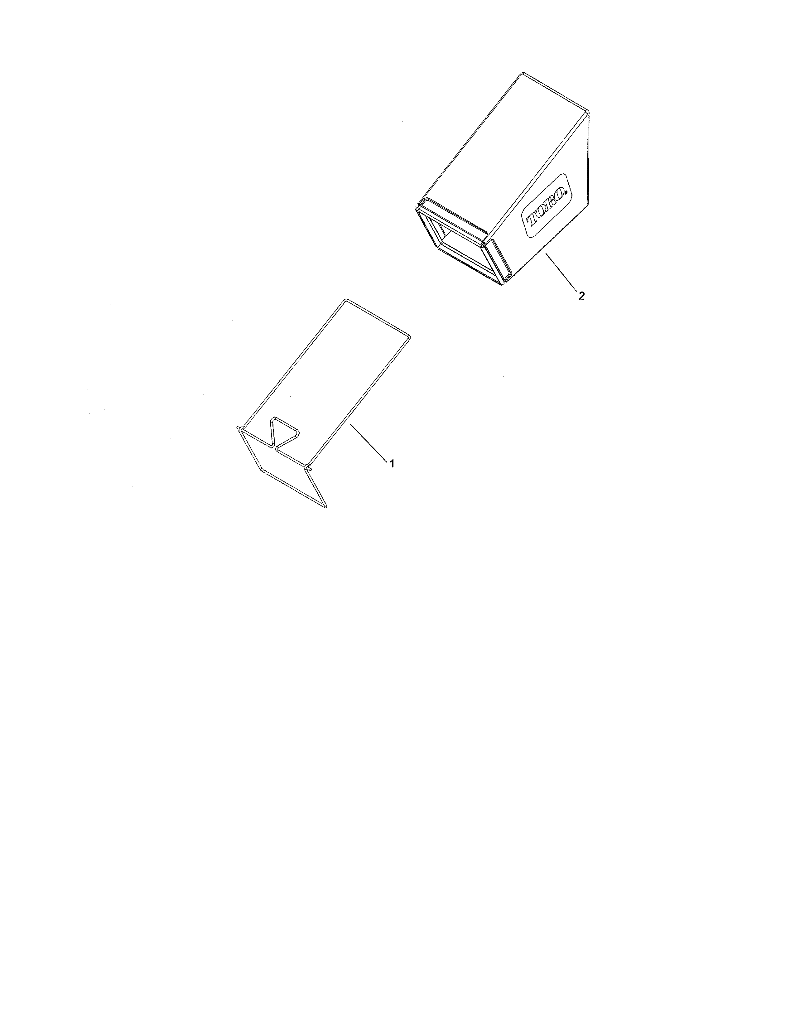 Rear bag assembly