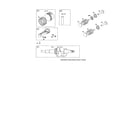 Briggs & Stratton 126T02-0220-B1 crankshaft assembly diagram