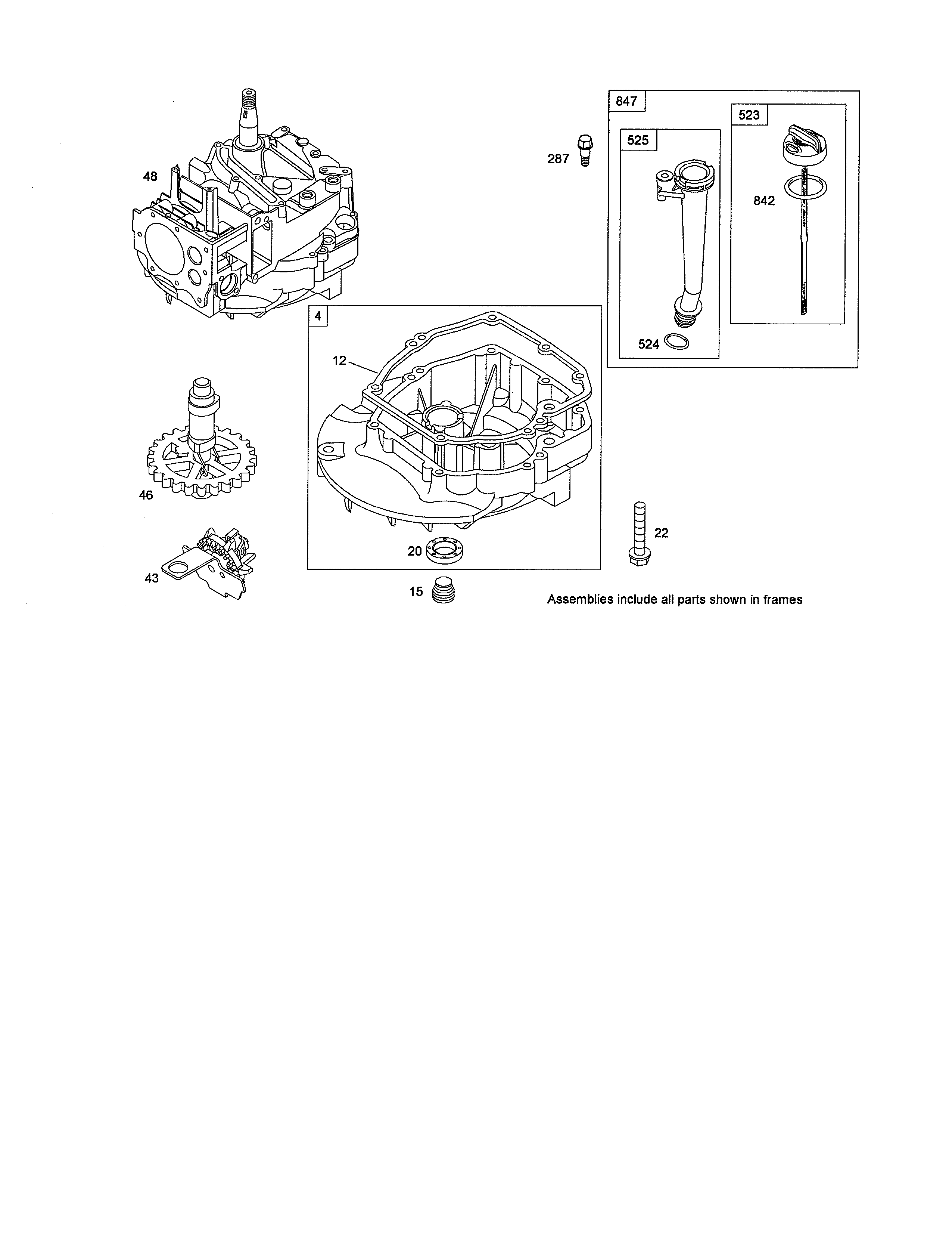 CRANKCASE ASSEMBLY