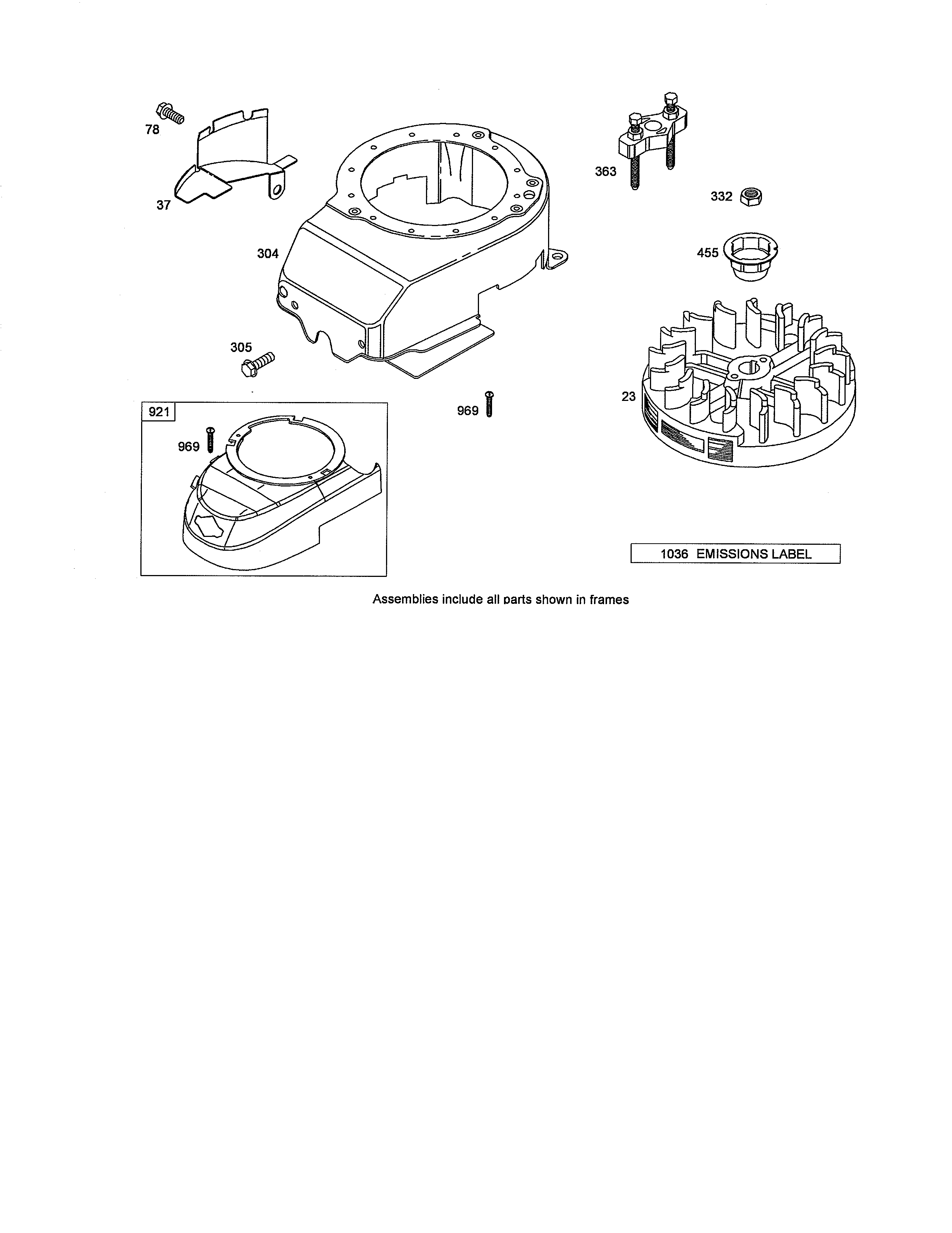 BLOWER HOUSING ASSEMBLY