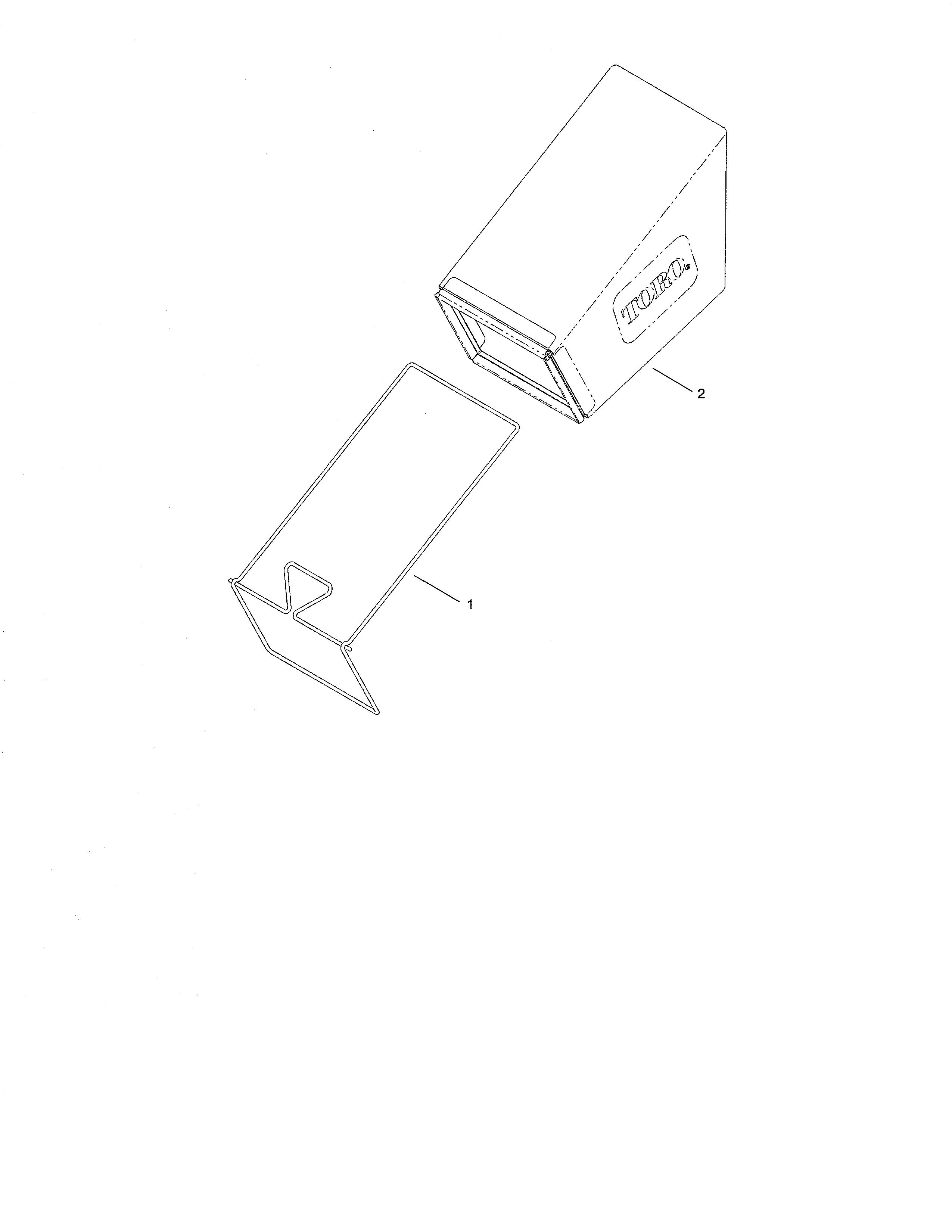 Rear bag assembly