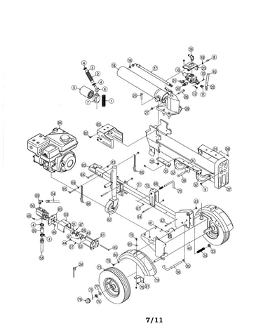Log splitter
