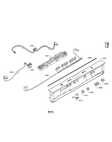 Fascia panel/control module