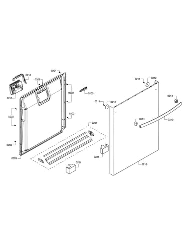 Door/dispenser