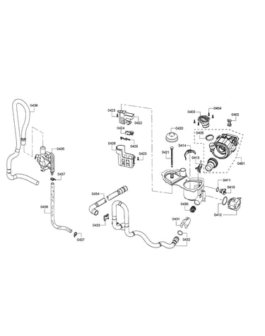 Pump/water inlet