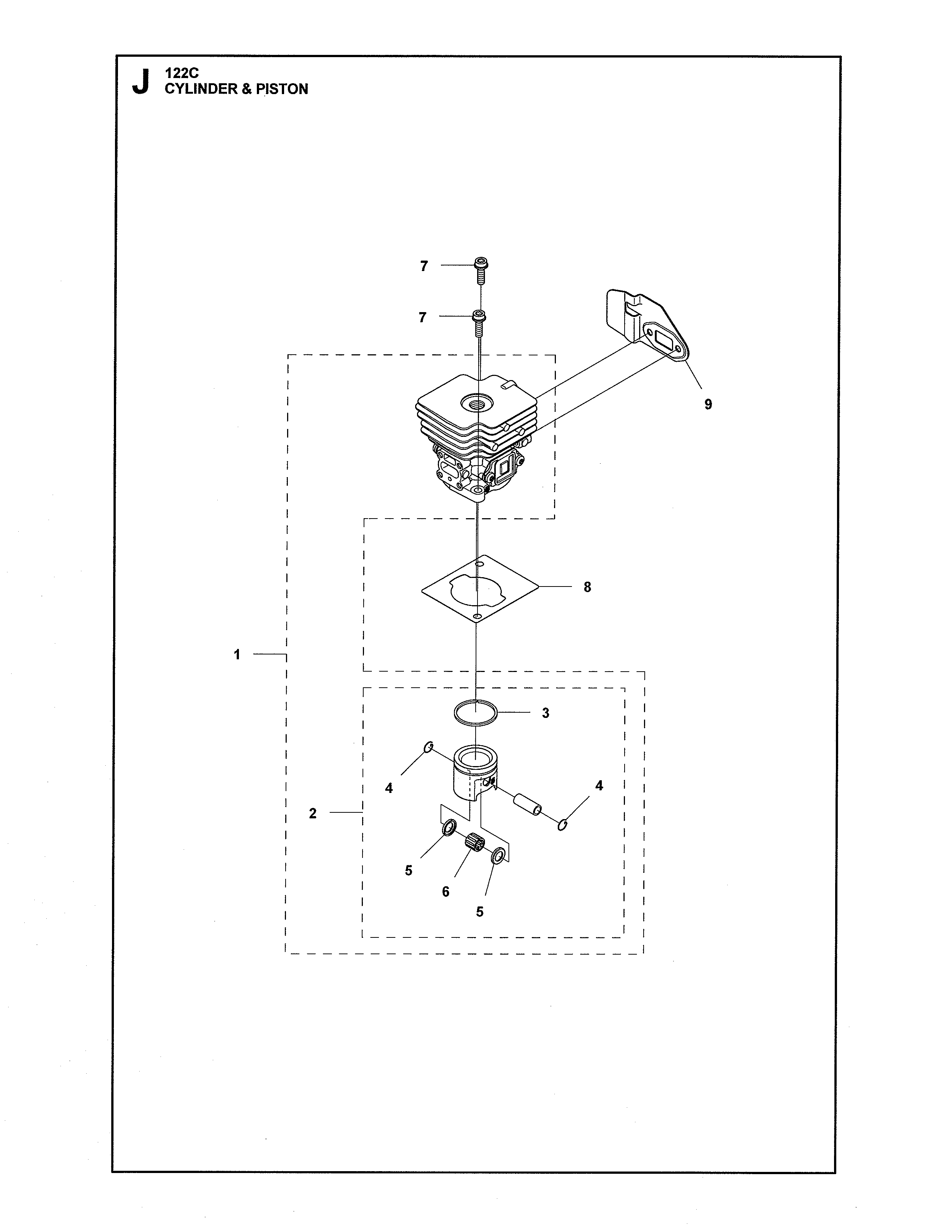 Cylinder & piston