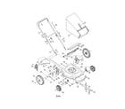 Yard-Man 11A-589R755 lawn mower diagram