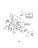Auger/fuel tank/wheels