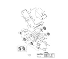 MTD 11A-439R729 lawn mower diagram