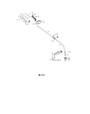 Drive shaft/handle/shield
