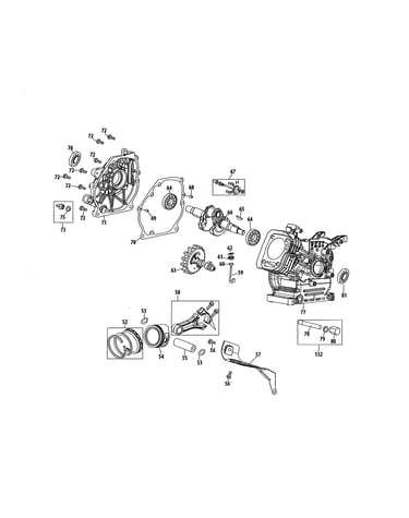 Short block/crankshaft
