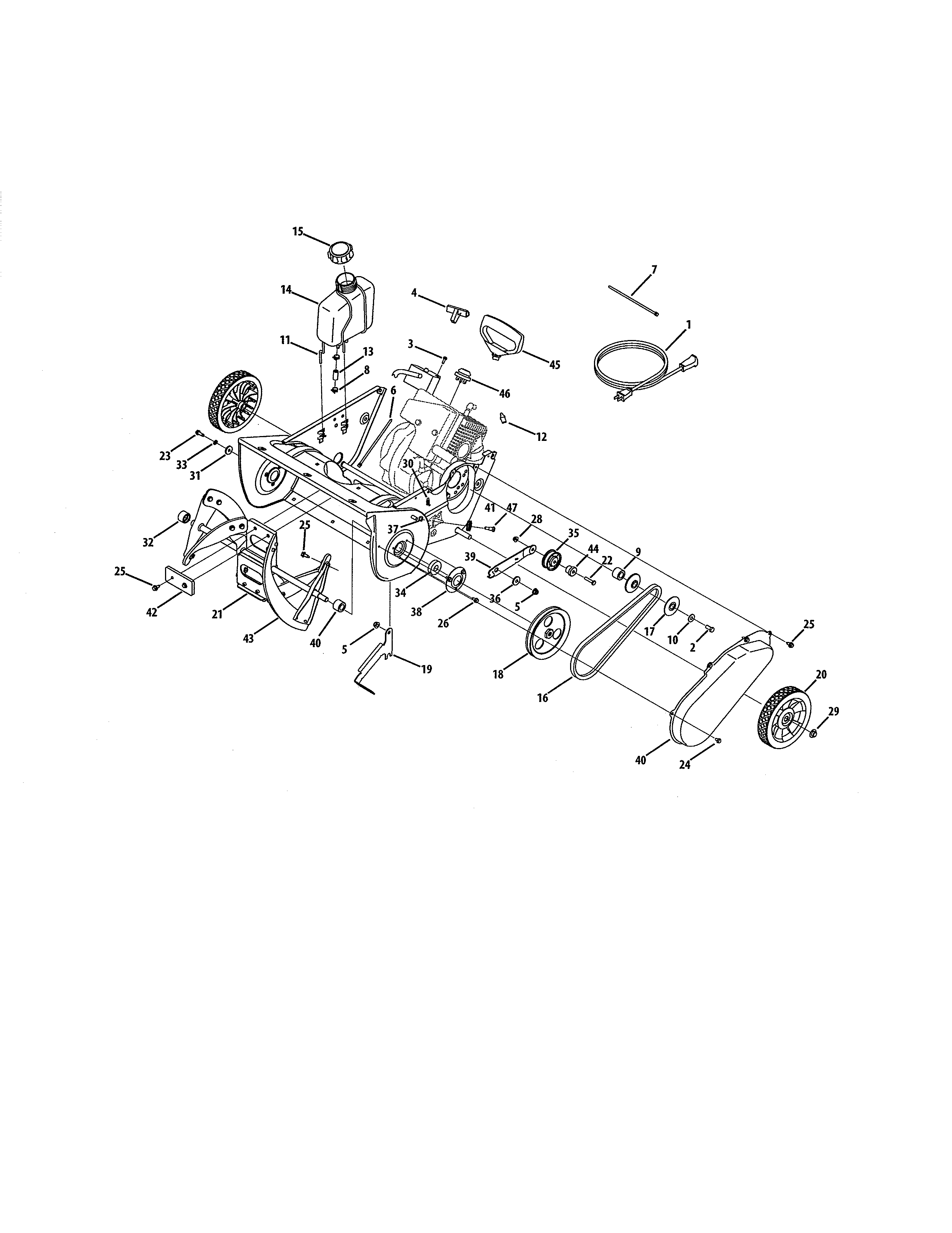 Auger & drive system