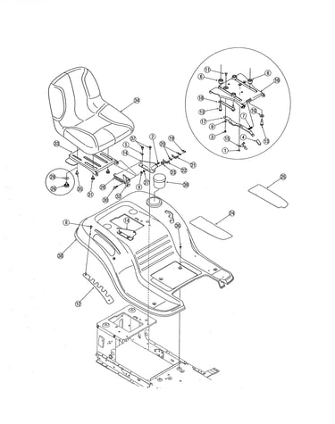Seat/fender