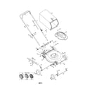 MTD 11A-A18N255 lawn mower diagram