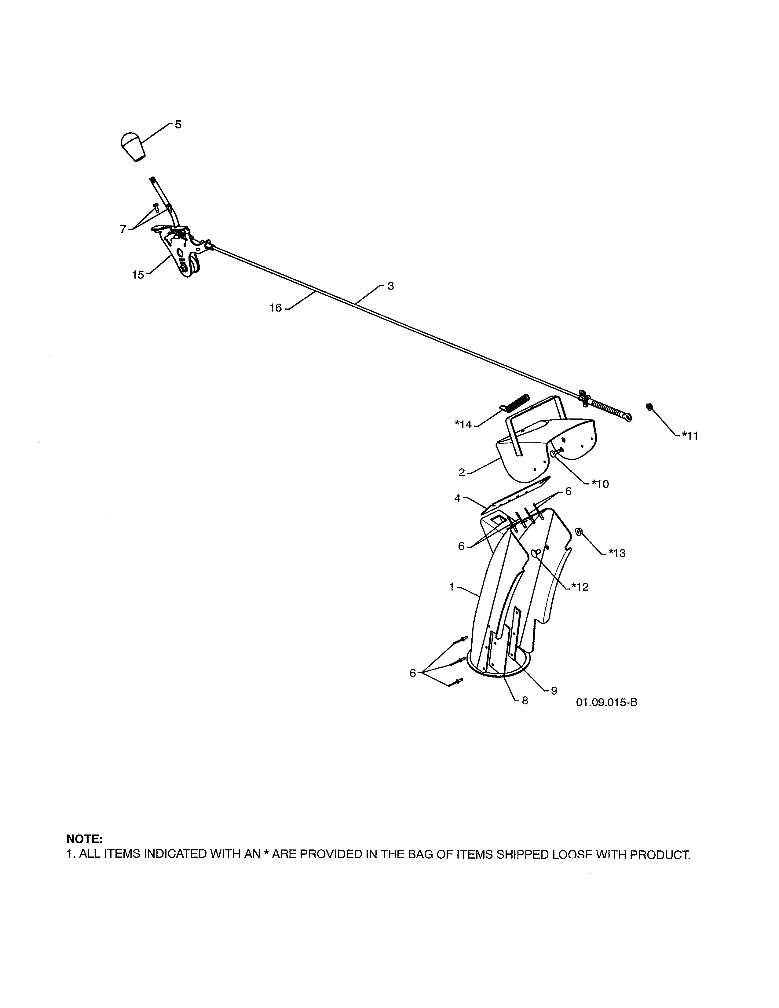 Chute & deflector weldments