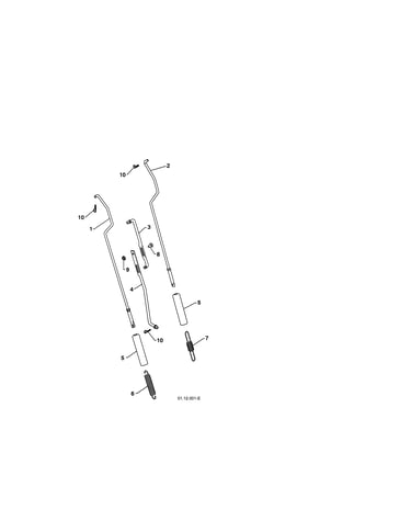 Impeller & traction rods