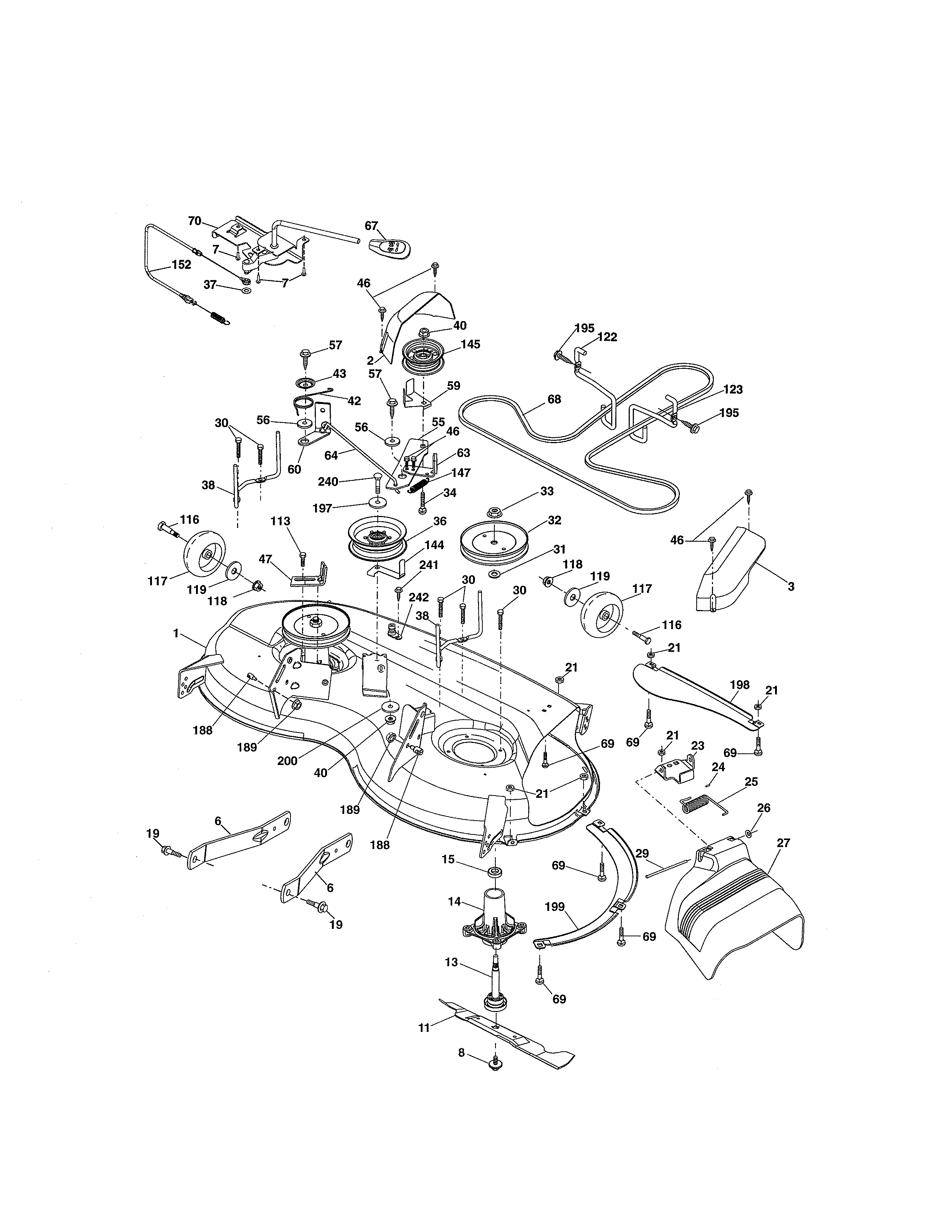 Mower deck