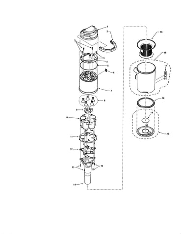 Dust cup