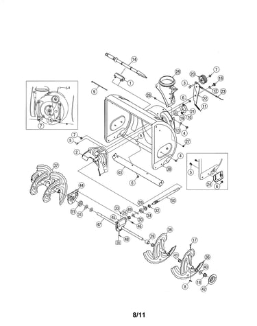 Auger housing
