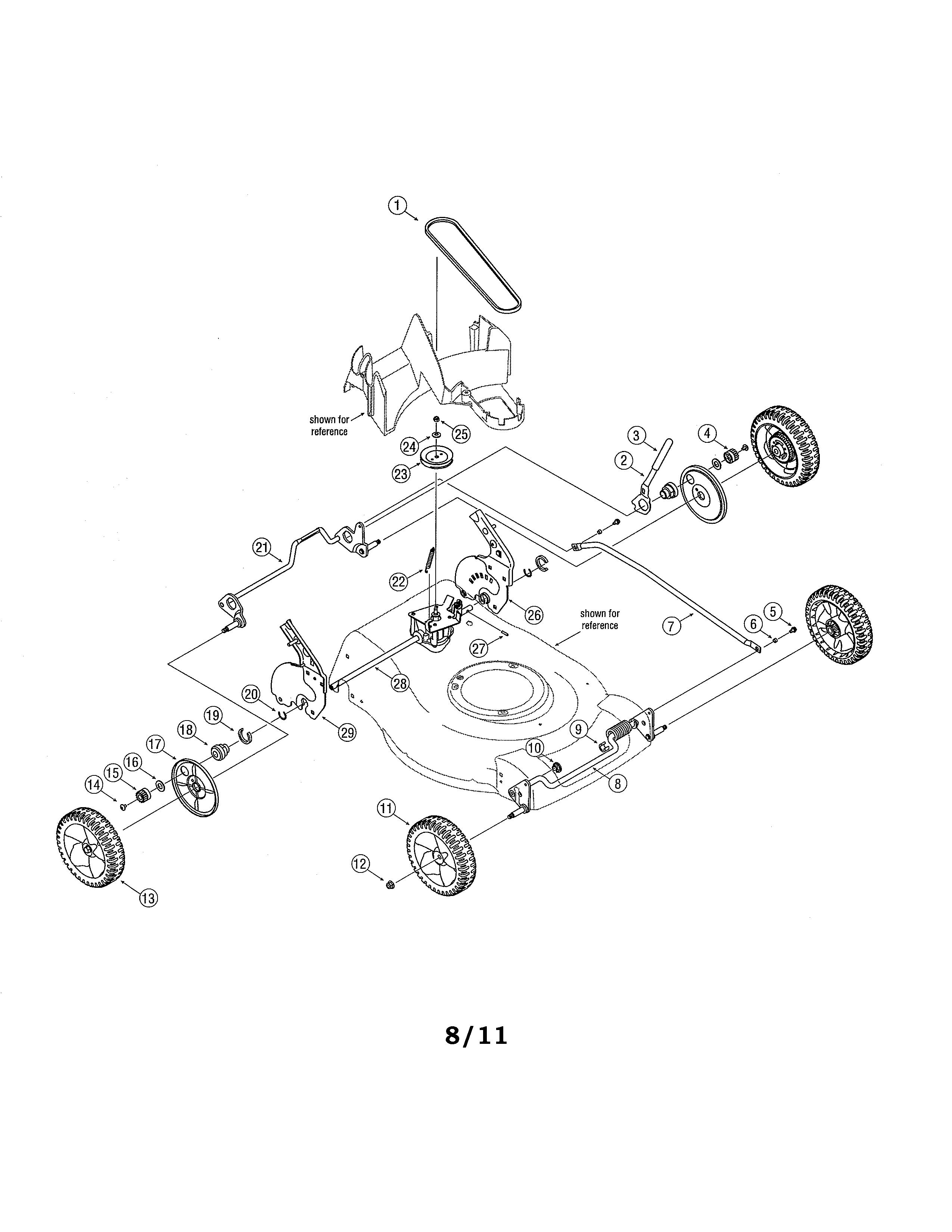 REAR BRACKET ASSEMBLY