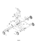 Rear bracket assembly