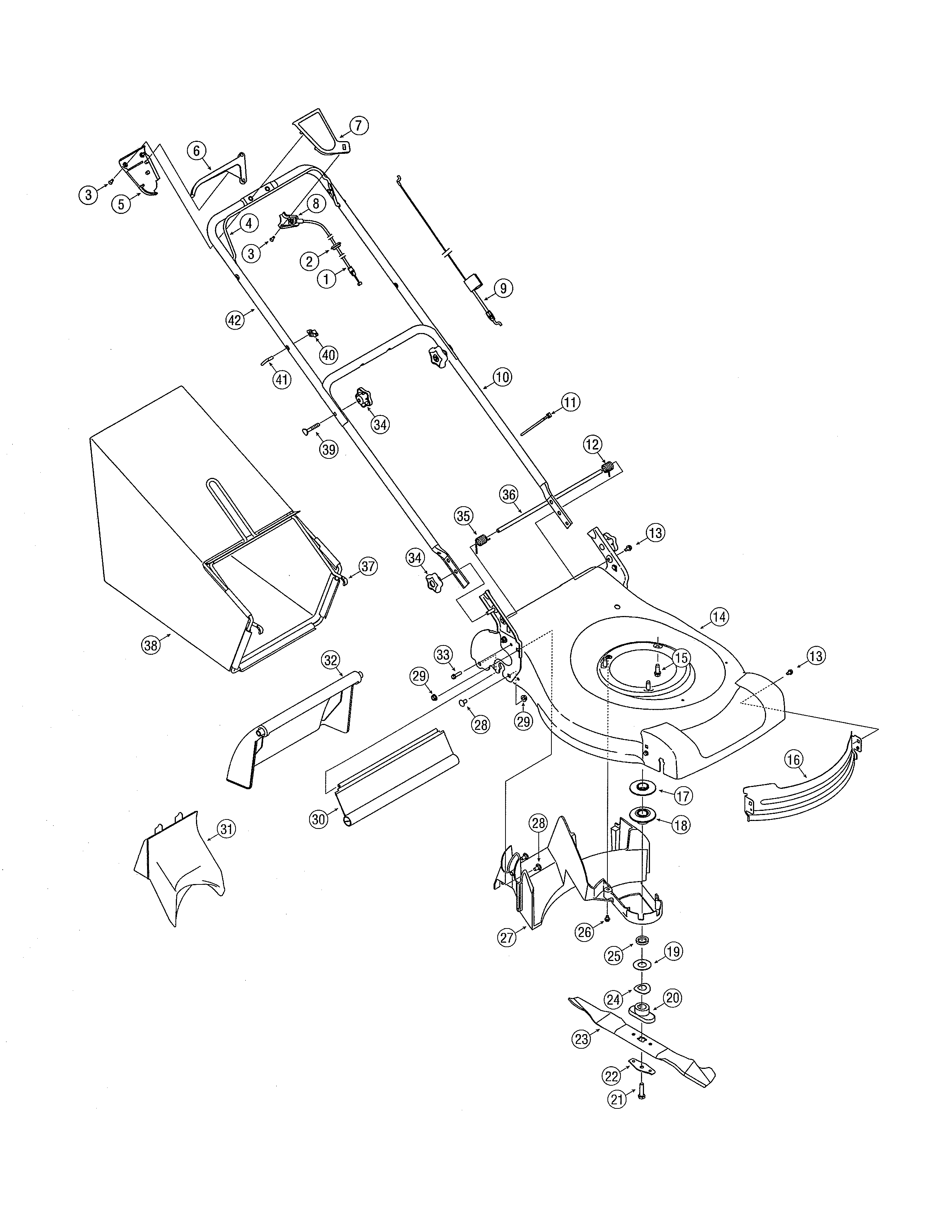MOWER DECK/ENGINE PULLEY