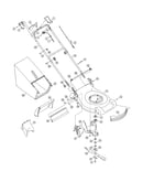 Mower deck/engine pulley
