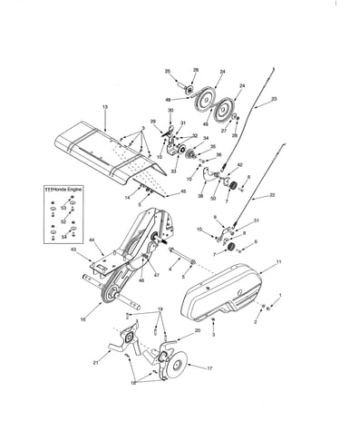 Tine assembly