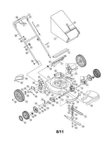 Mower parts