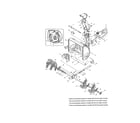 MTD 31AE6LFH718 auger gearbox and housing diagram