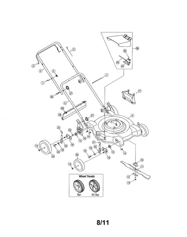 Mower parts