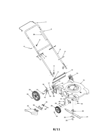 Mower parts