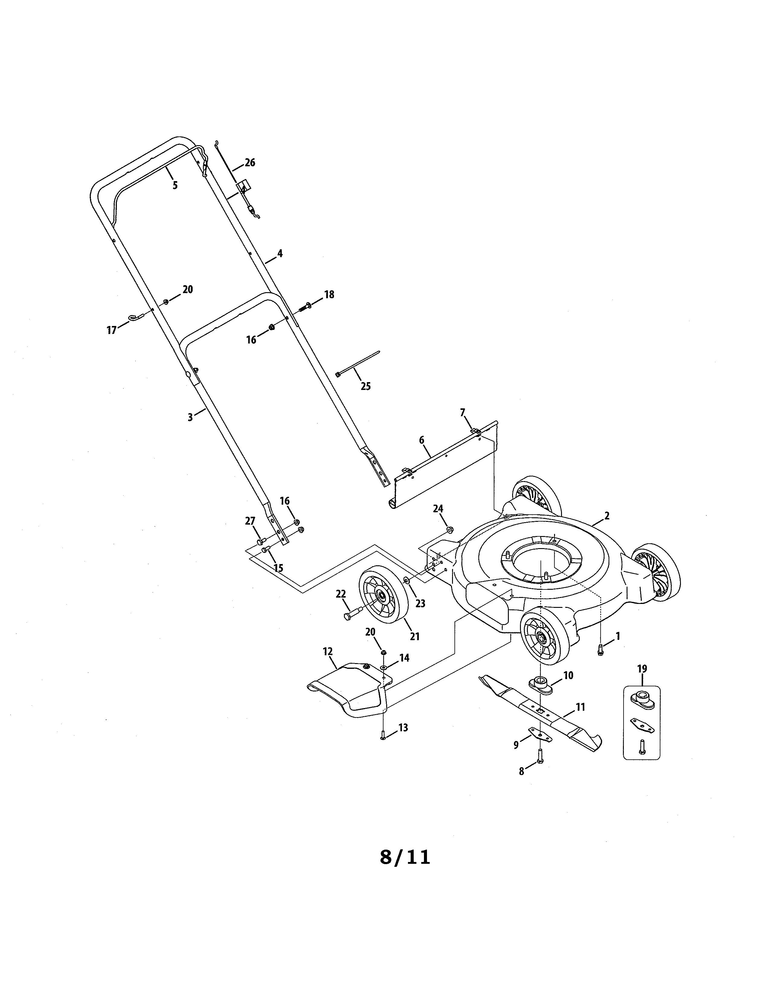 Mower parts