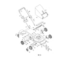 Yard-Man 11A-428Q713 mower parts diagram