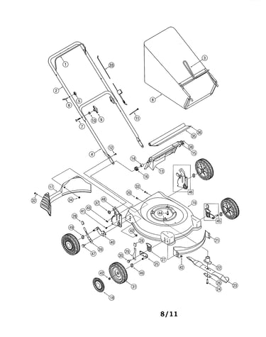 Mower parts