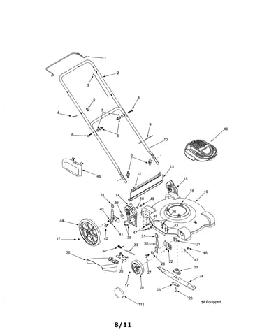 Mower parts