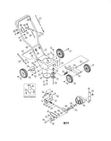 Edger parts