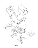 Handle/blade/frame